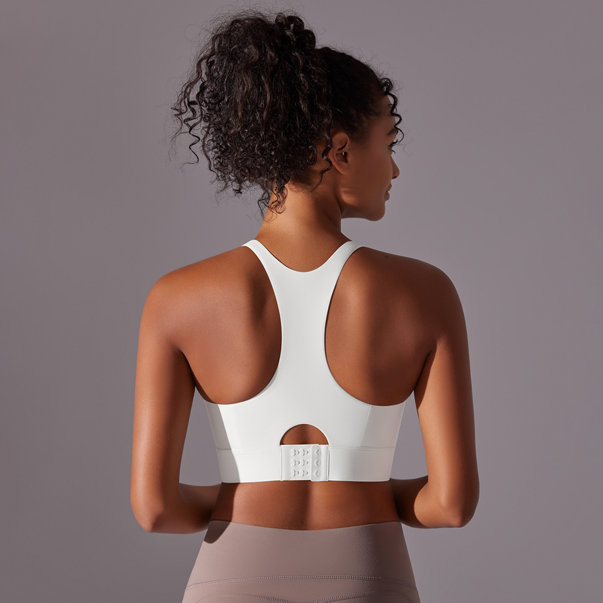 Seamless Back Buckle Shockproof Fitness Vest 7008