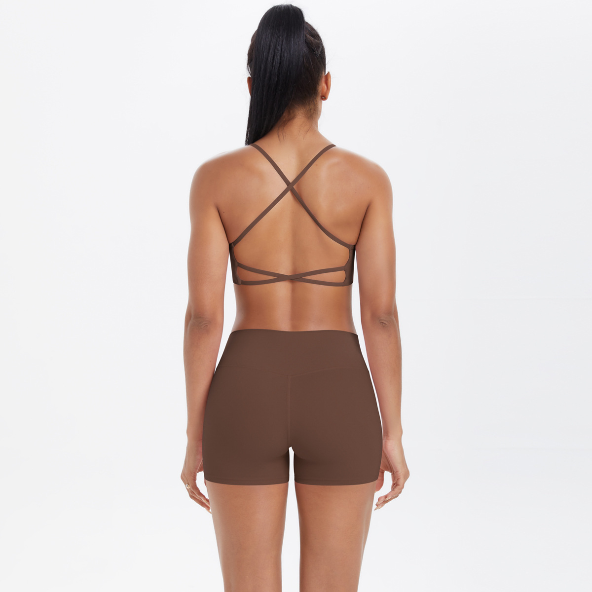  Casual Naked-Sensation Sports Yoga Wear Set 7112
