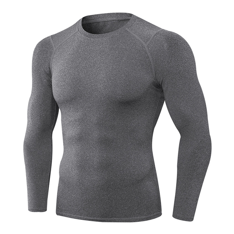 Men's High Elasticity Quick-Dry Sports Long-Sleeved Shirt 11515