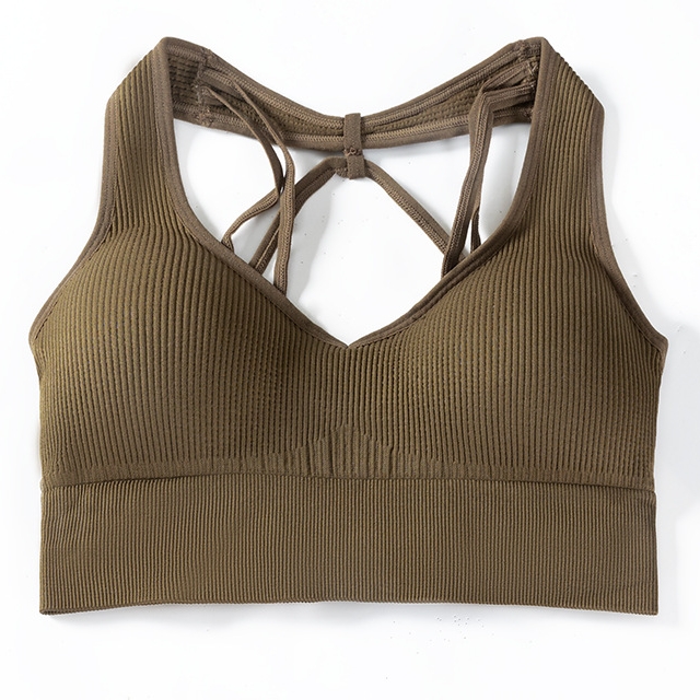 Seamless High Elasticity Sports Bra LX8117