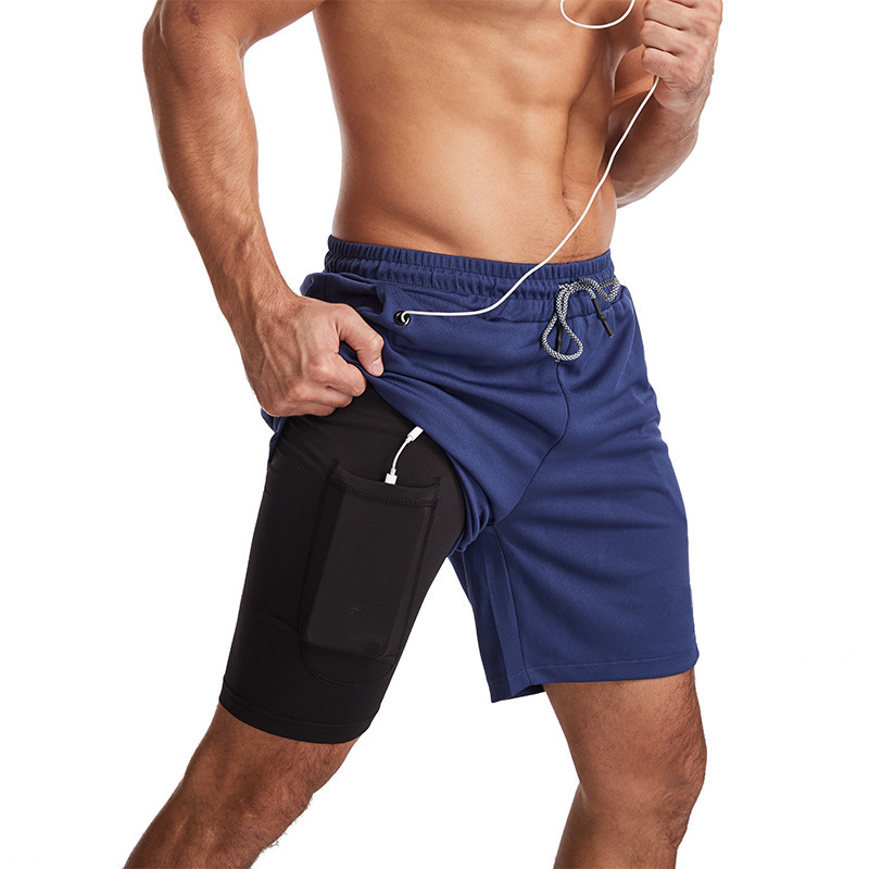 5-Inch Inseam Quick-Drying Mesh Shorts for Men DK871