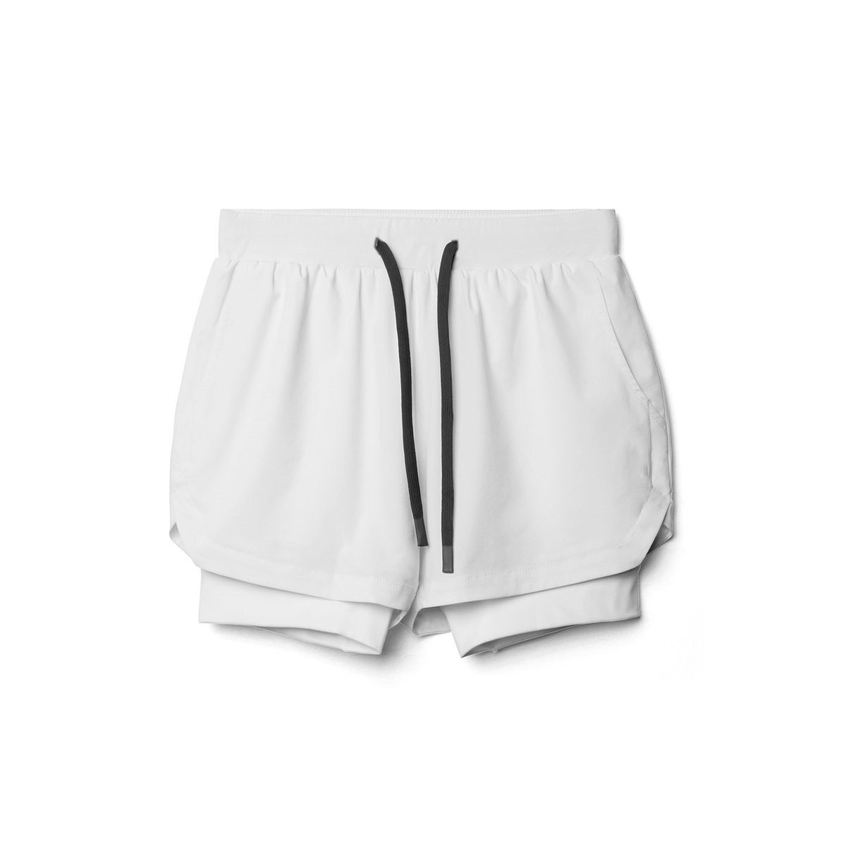 Men's Double-Layer Quick-Dry Sports Shorts FJ-DK-11