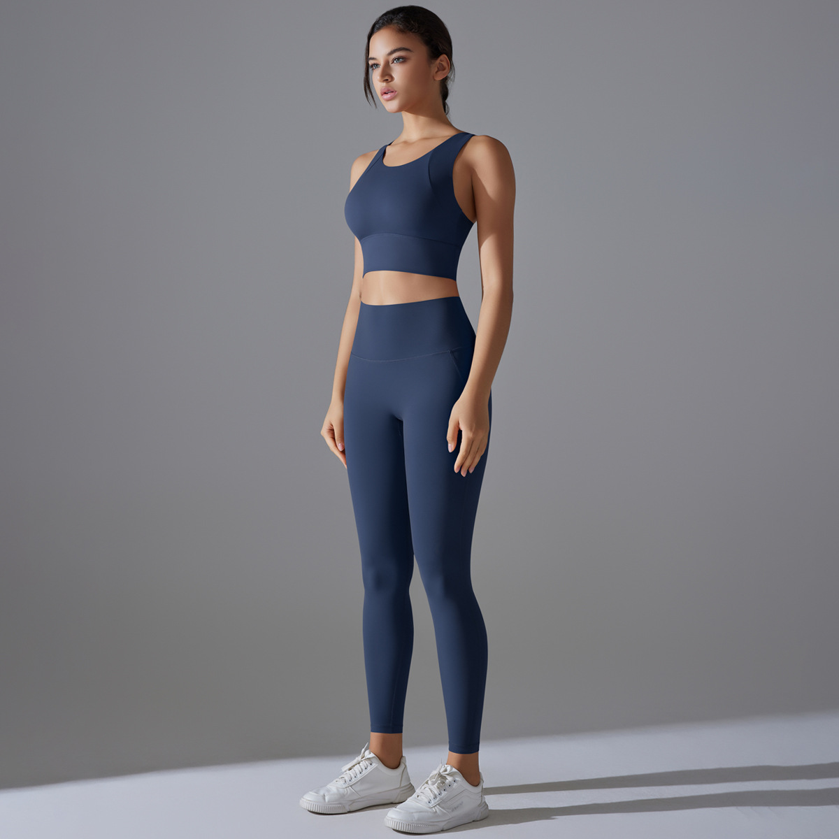  Stretchy Sports Fitness Two-Piece Set 7004