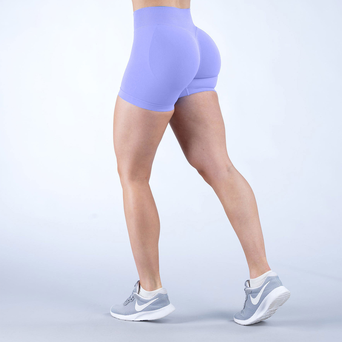 Seamless High Elasticity Butt-Lifting Yoga Shorts LX328A