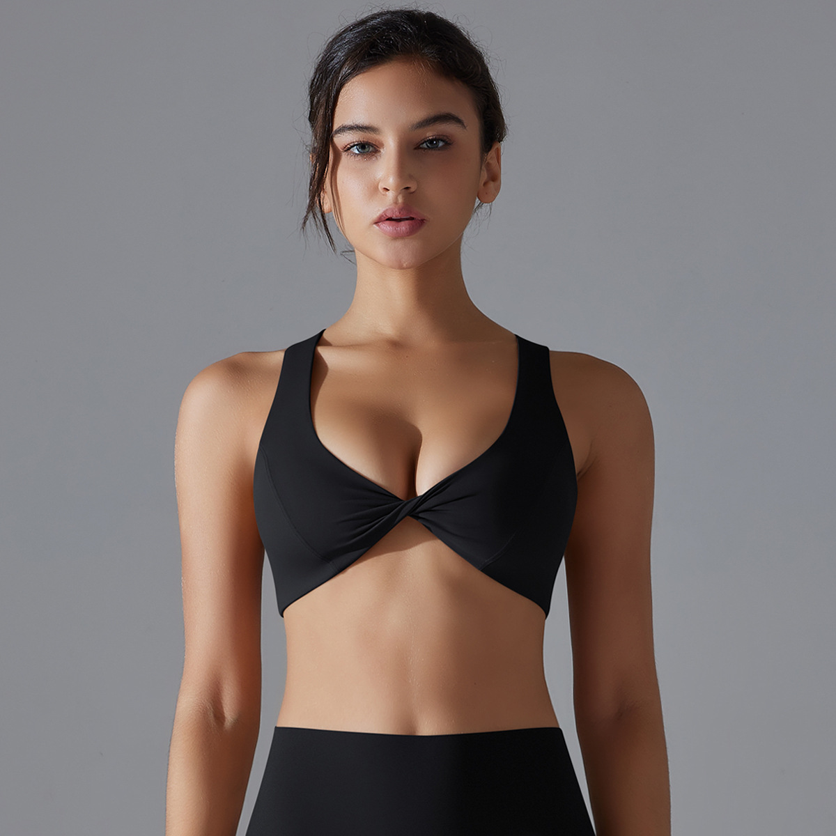 Sexy Hollowed-out Running Fitness Sports Bra 7070