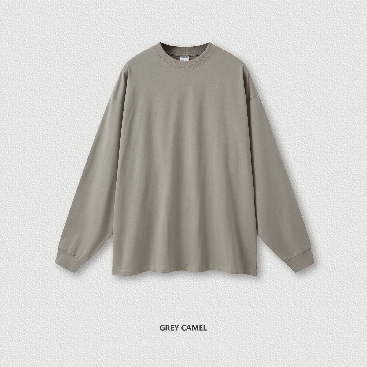  Spring Solid Color Long Sleeve Top BEW0013