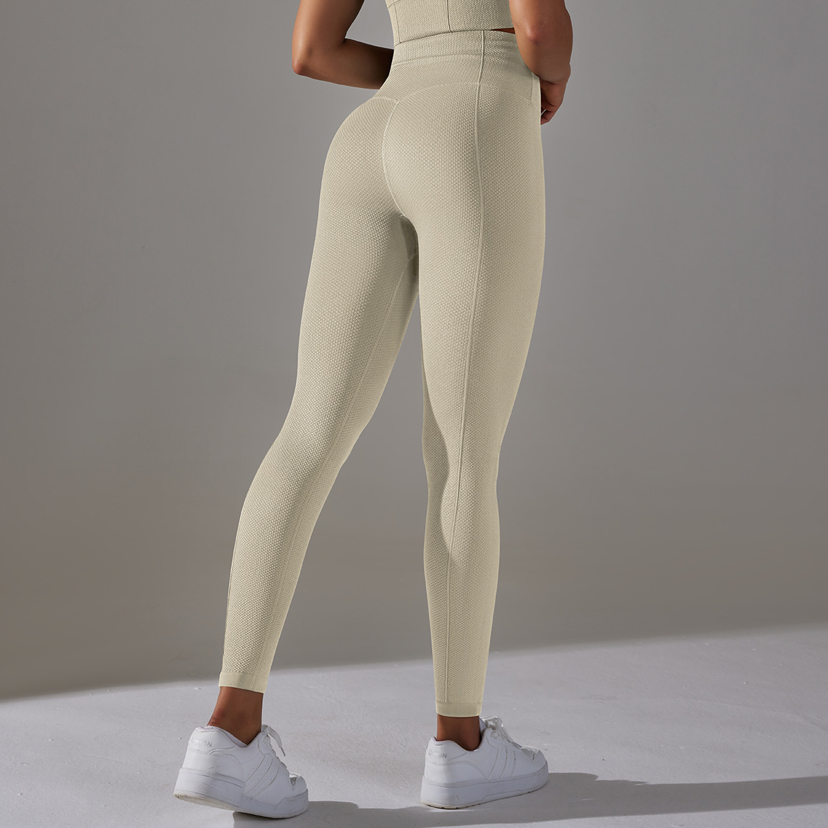  High-Waisted Tummy-Control Hip-Lifting Tight Yoga Pants 6621