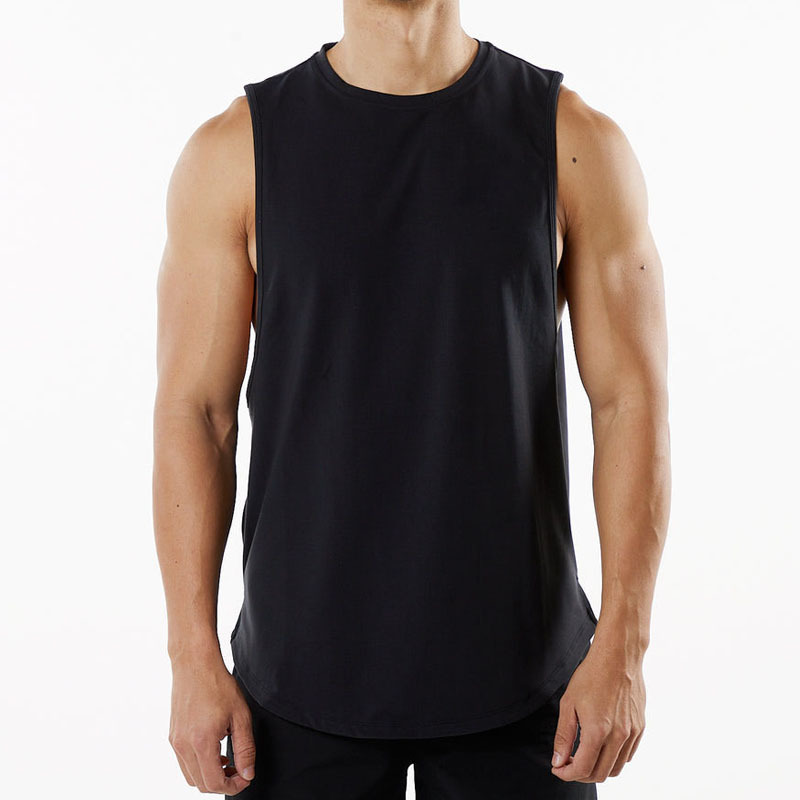 Men's Side - Slit Sleeveless Sports Tank 22-BX11
