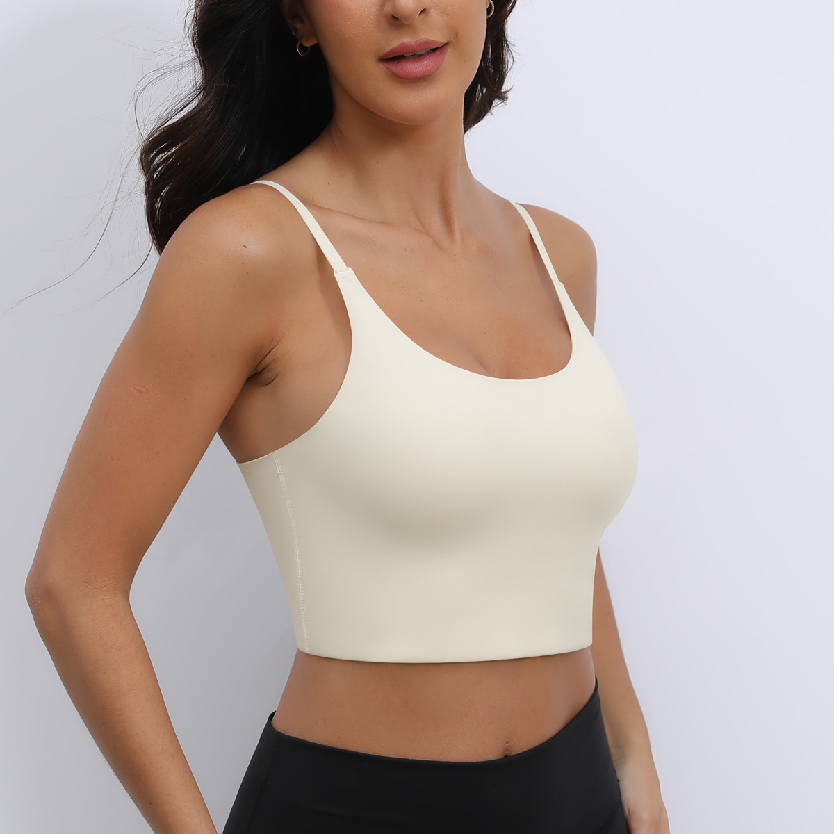 Halter Neck Backless Yoga Wear Bra 7062