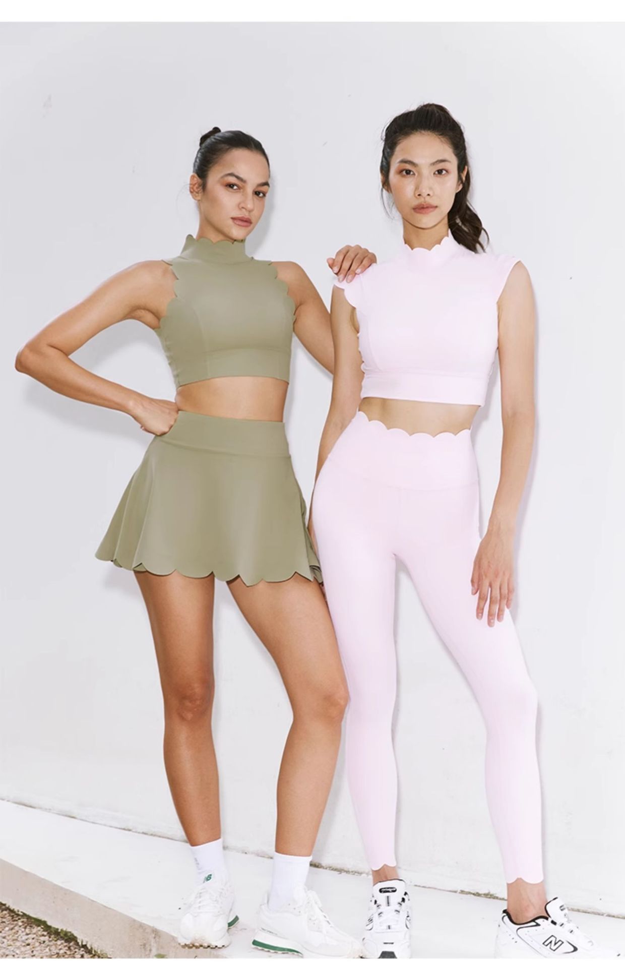 Lace Yoga V-waist Pants for Fitness Training SKL-FNK8814