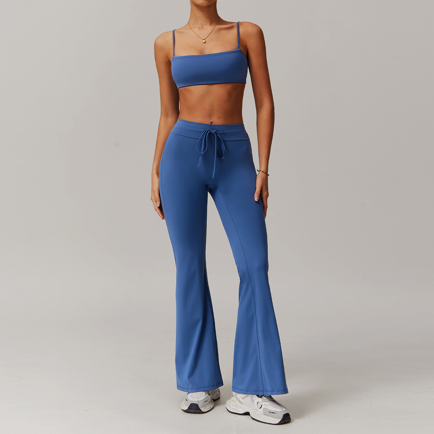 Off the shoulder Bra Yoga Set 5034