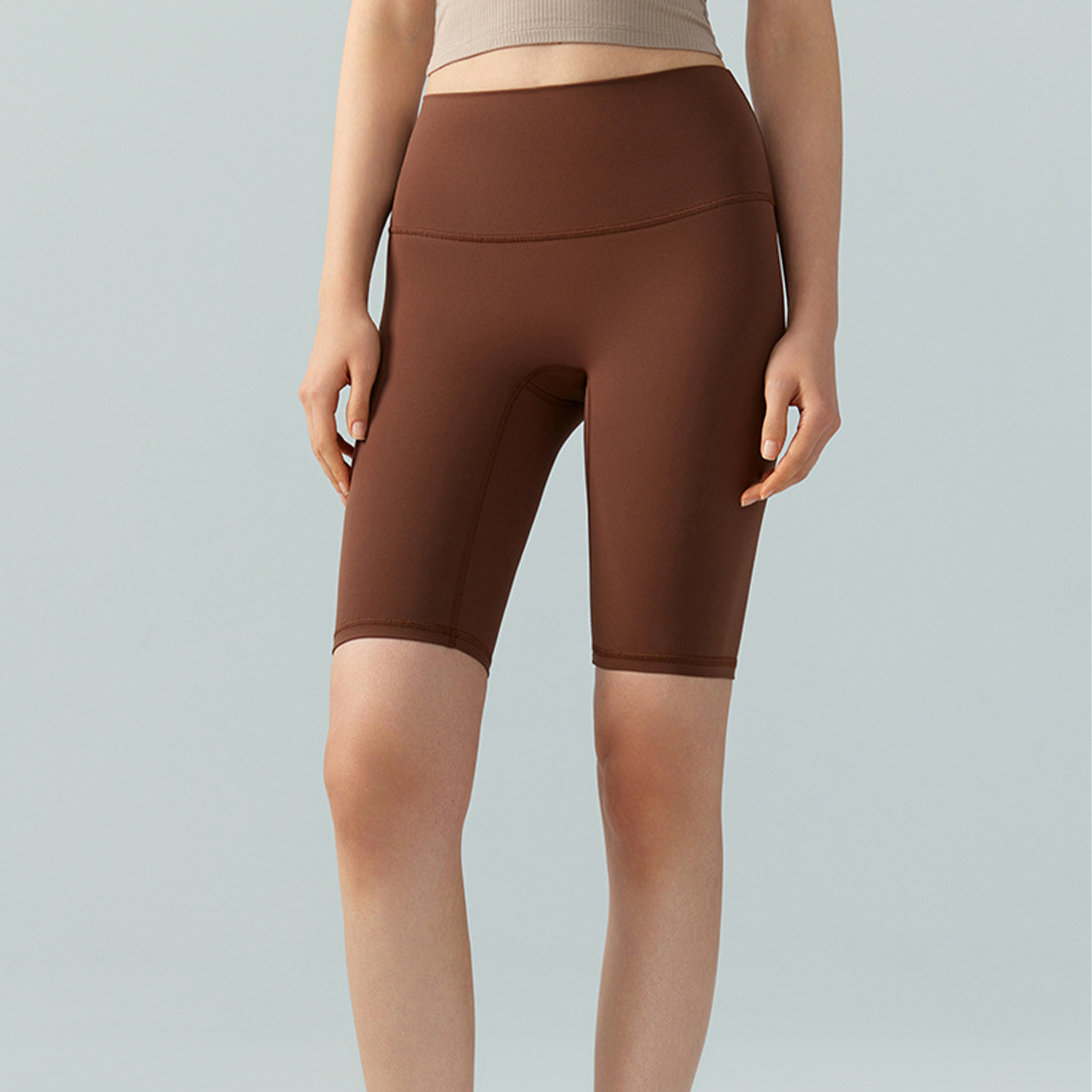 High-Waisted Tummy-Control Butt-Lifting Yoga Shorts DSS737