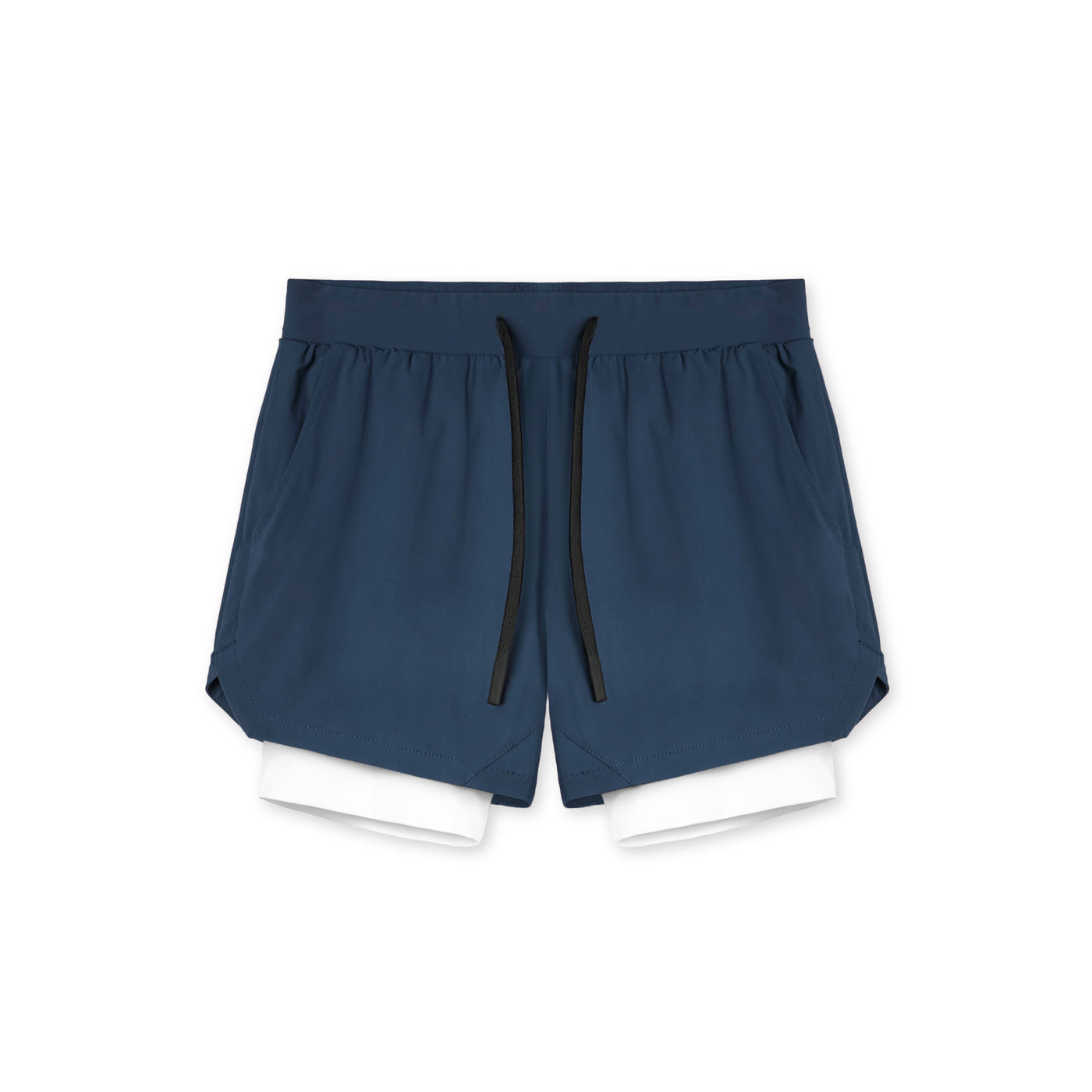 Men's Double-Layer Elastic Quick-Dry Sports Shorts SCDK1