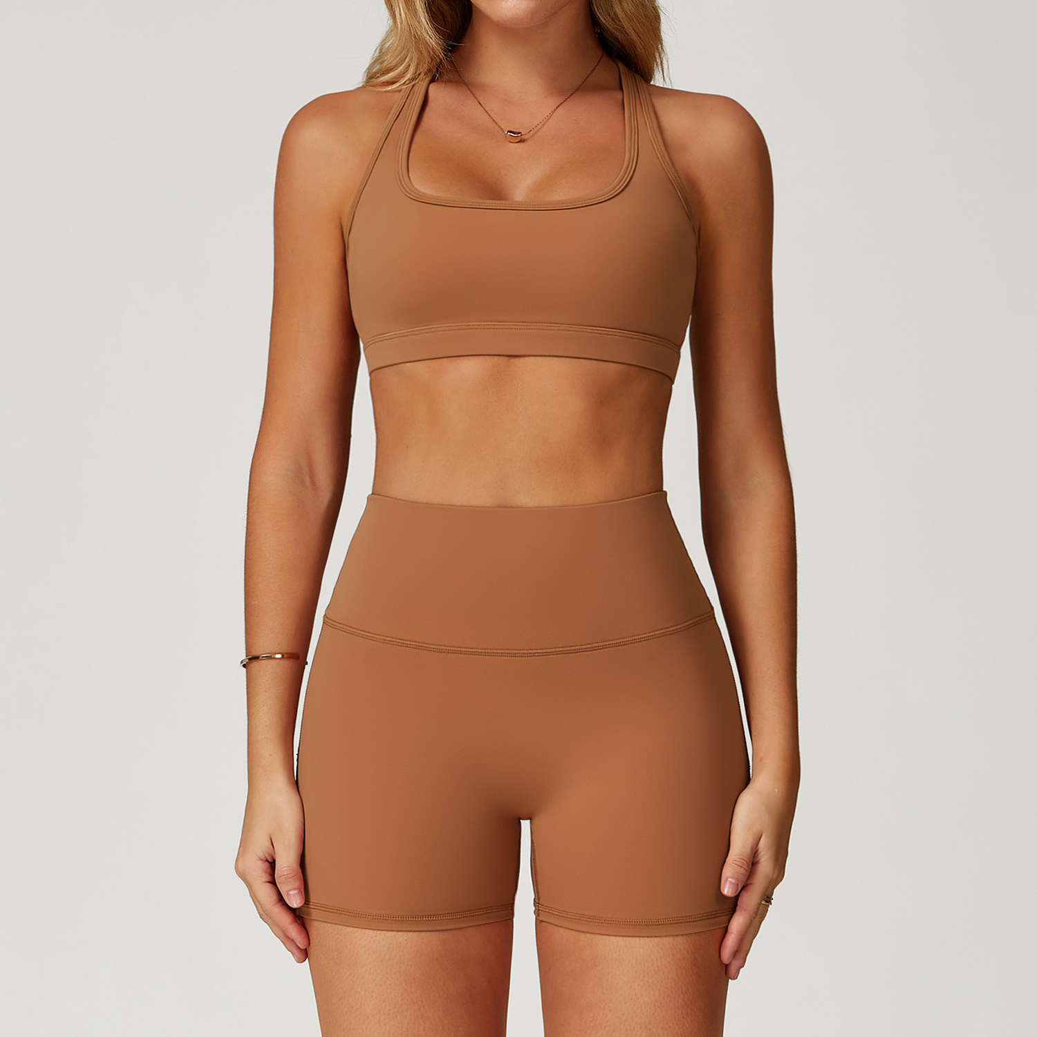 3 Options High-Waisted Hip-Lifting Pants & Y-Back Sports Bra Yoga Sets 2020