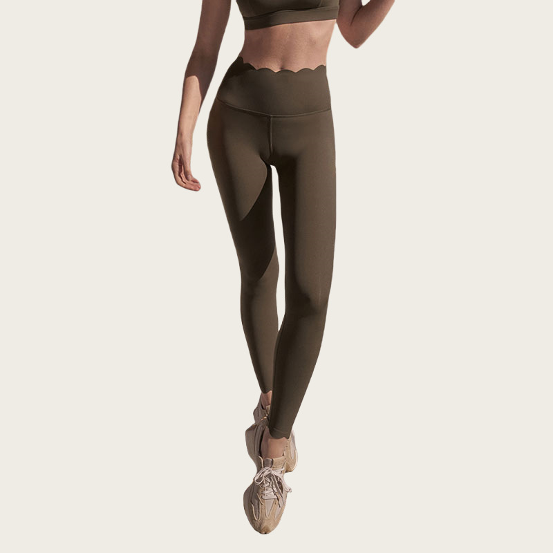 Tight and Lift Hips Yoga Lace Trousers Cycling And Jogging Fitness Pants SKL-FNK202414