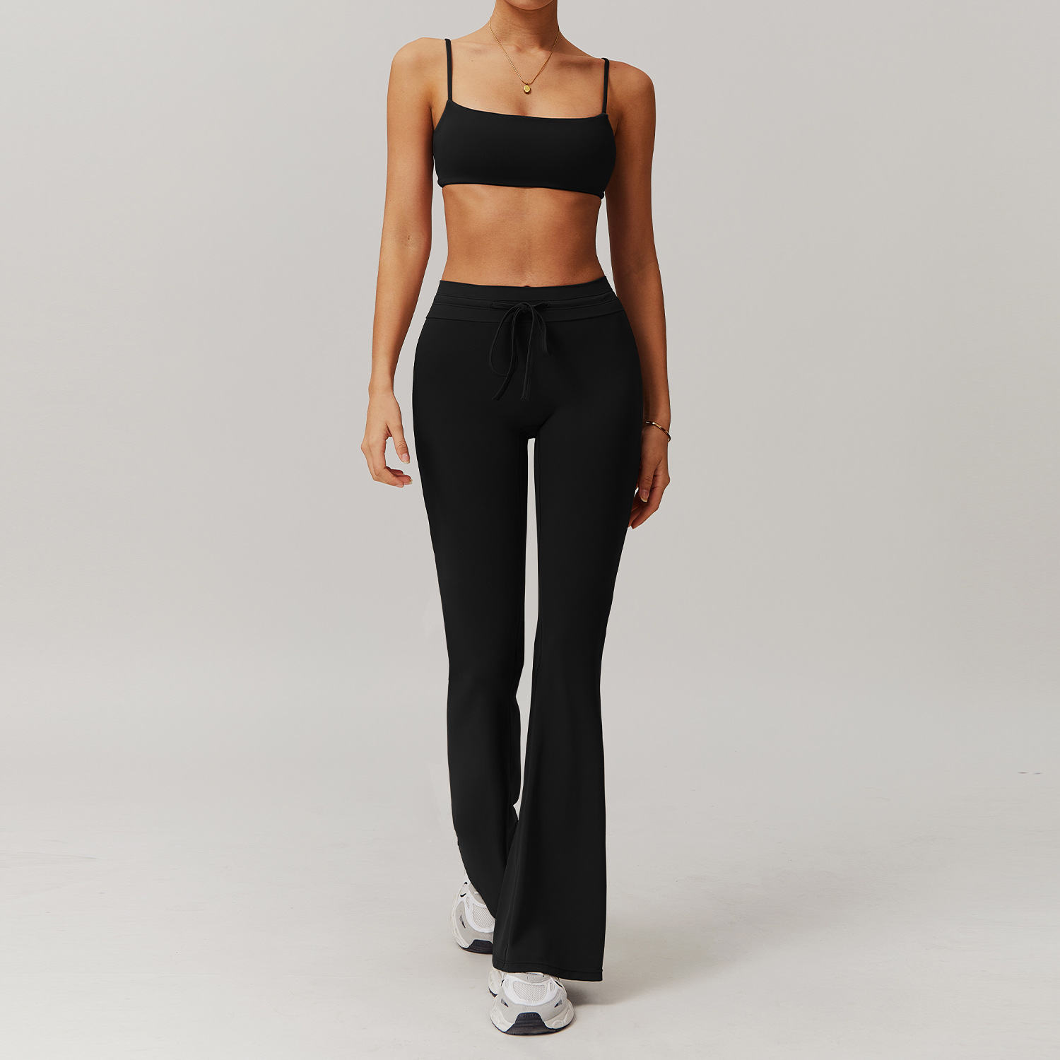 Off the shoulder Bra Yoga Set 5034