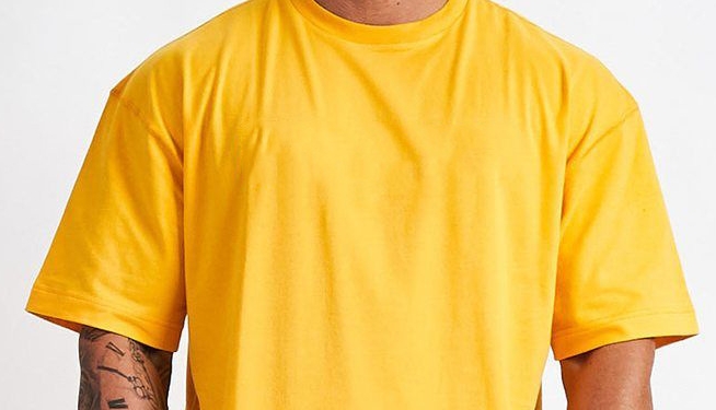 Men's Round Neck Cotton Loose Fit T-Shirt TX38