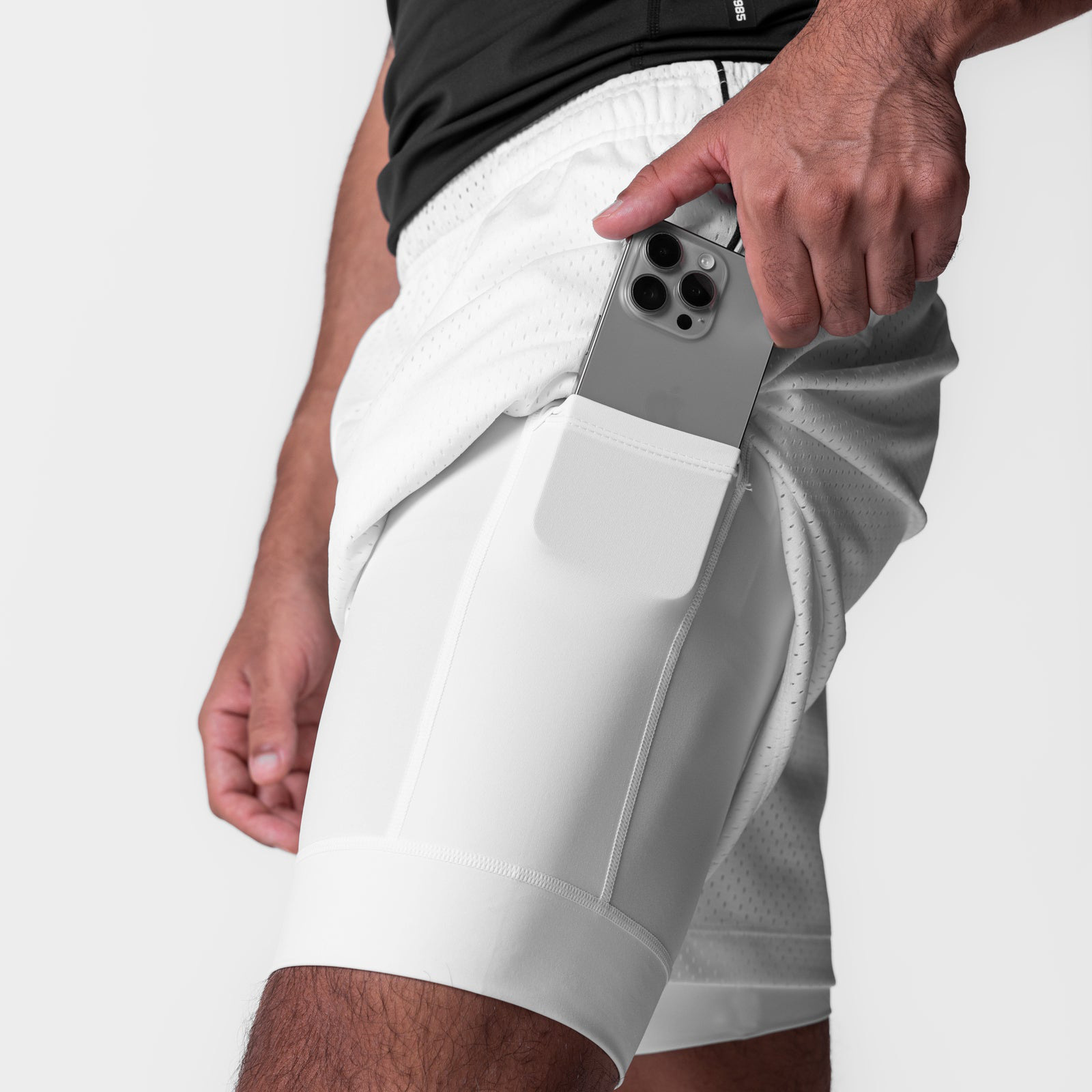 Men's Zipper Pocket Shorts SWDK01