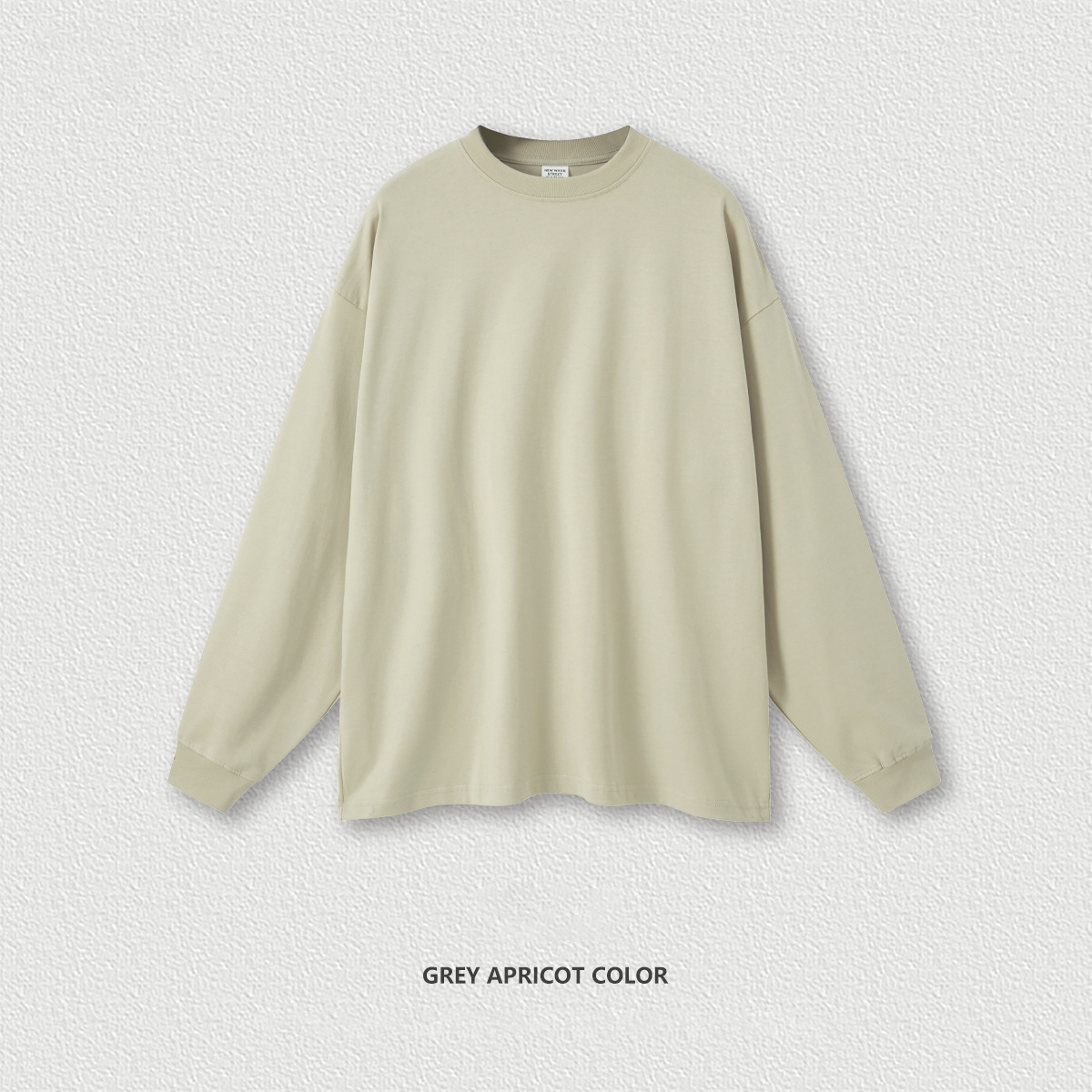  Spring Solid Color Long Sleeve Top BEW0013
