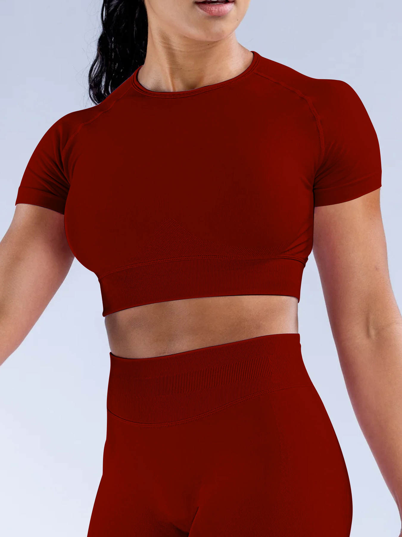 Seamless  High Elastic Yoga Top LXJ2502