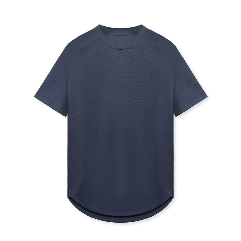 Men's Mesh Breathable Quick - Dry Sports Short - Sleeved Shirts 23-TX218
