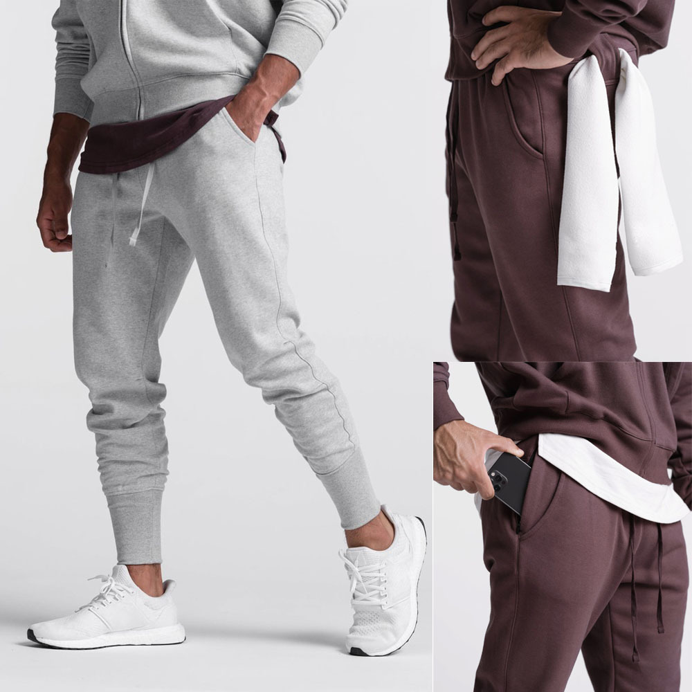 Men's Stretch Loose Fleece-Lined Joggers CK2006