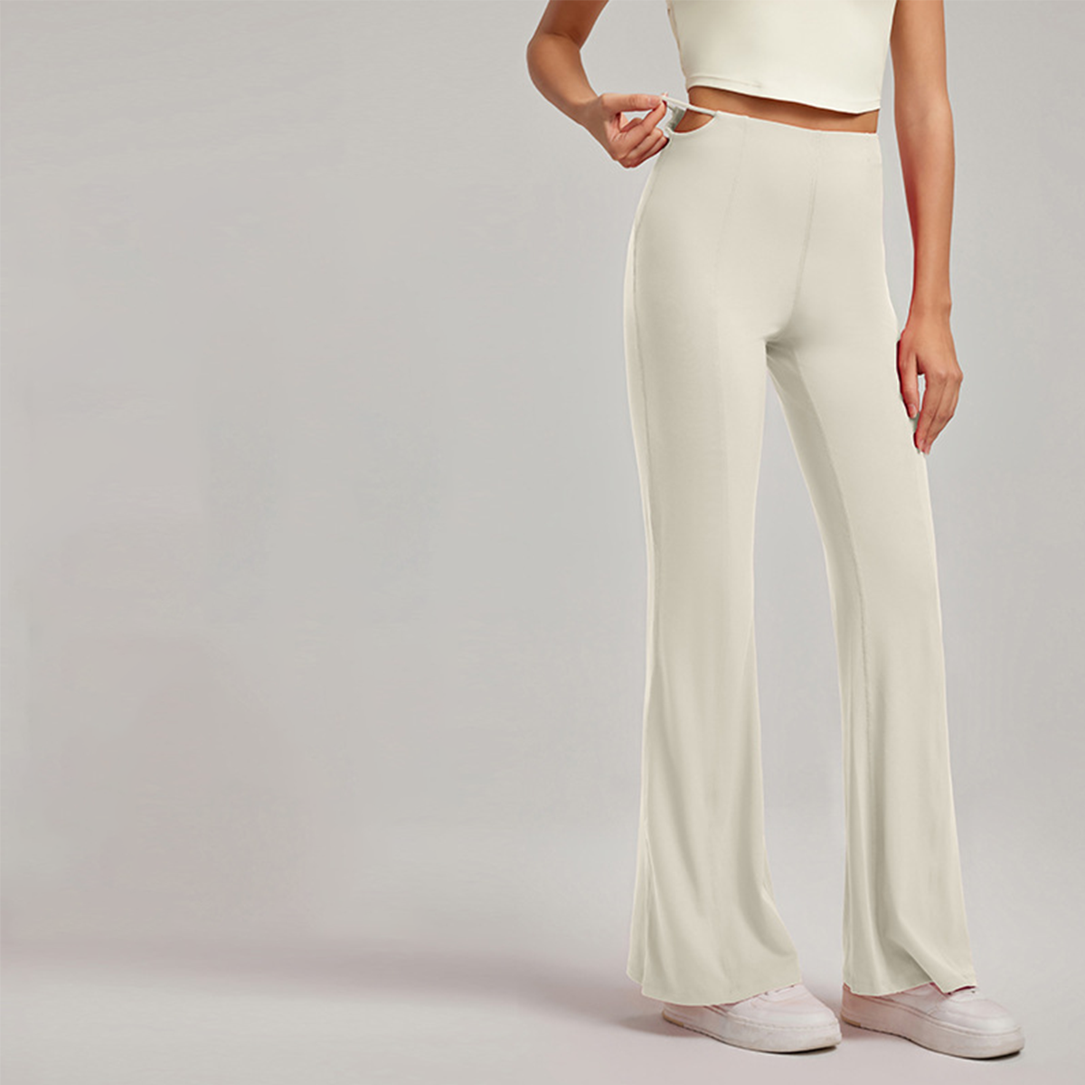 Slimming Butt-Lifting Yoga Flare Pants  DWL115027
