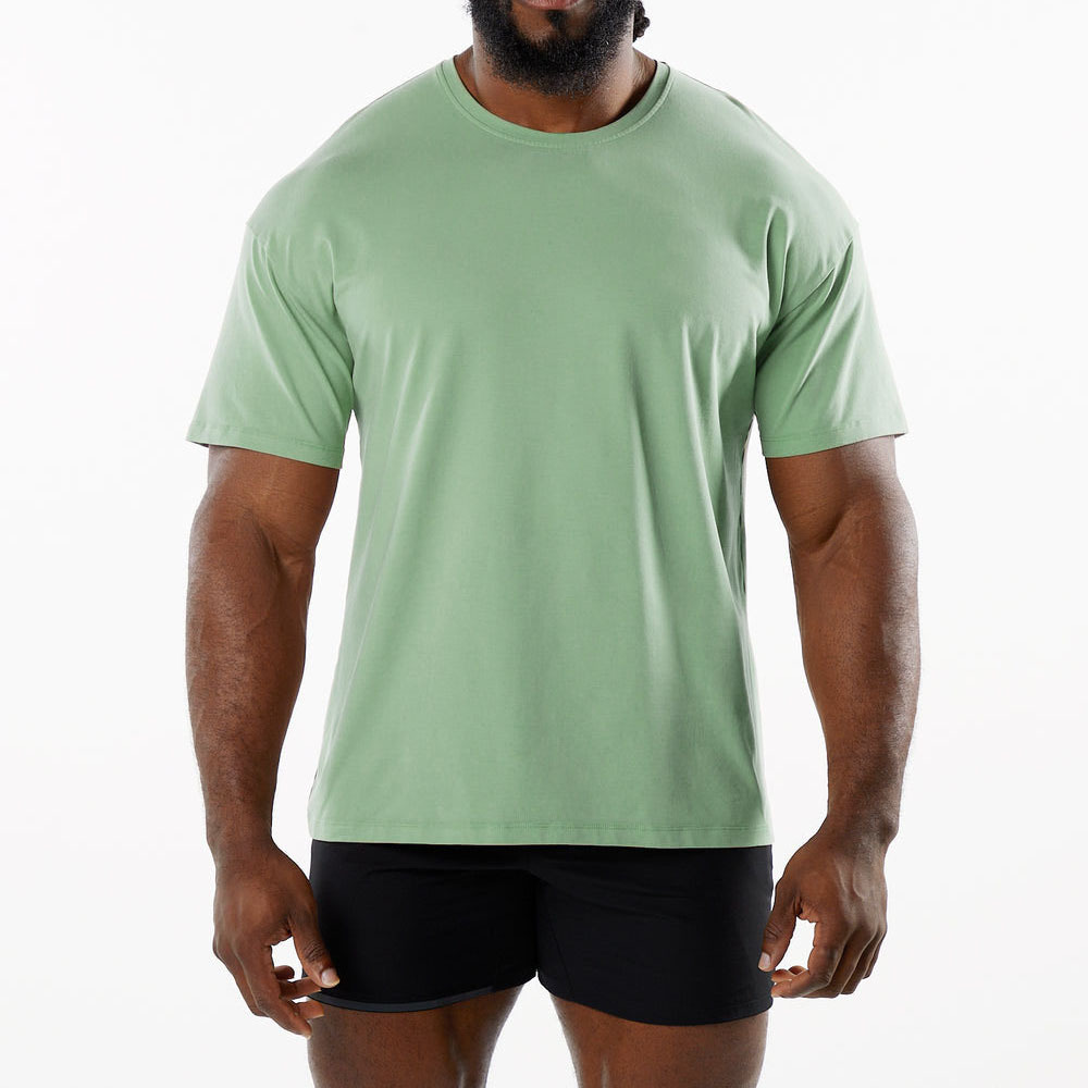 Men's Round - Neck Short - Sleeve T - Shirts for Sports and Fitness  KSDX01