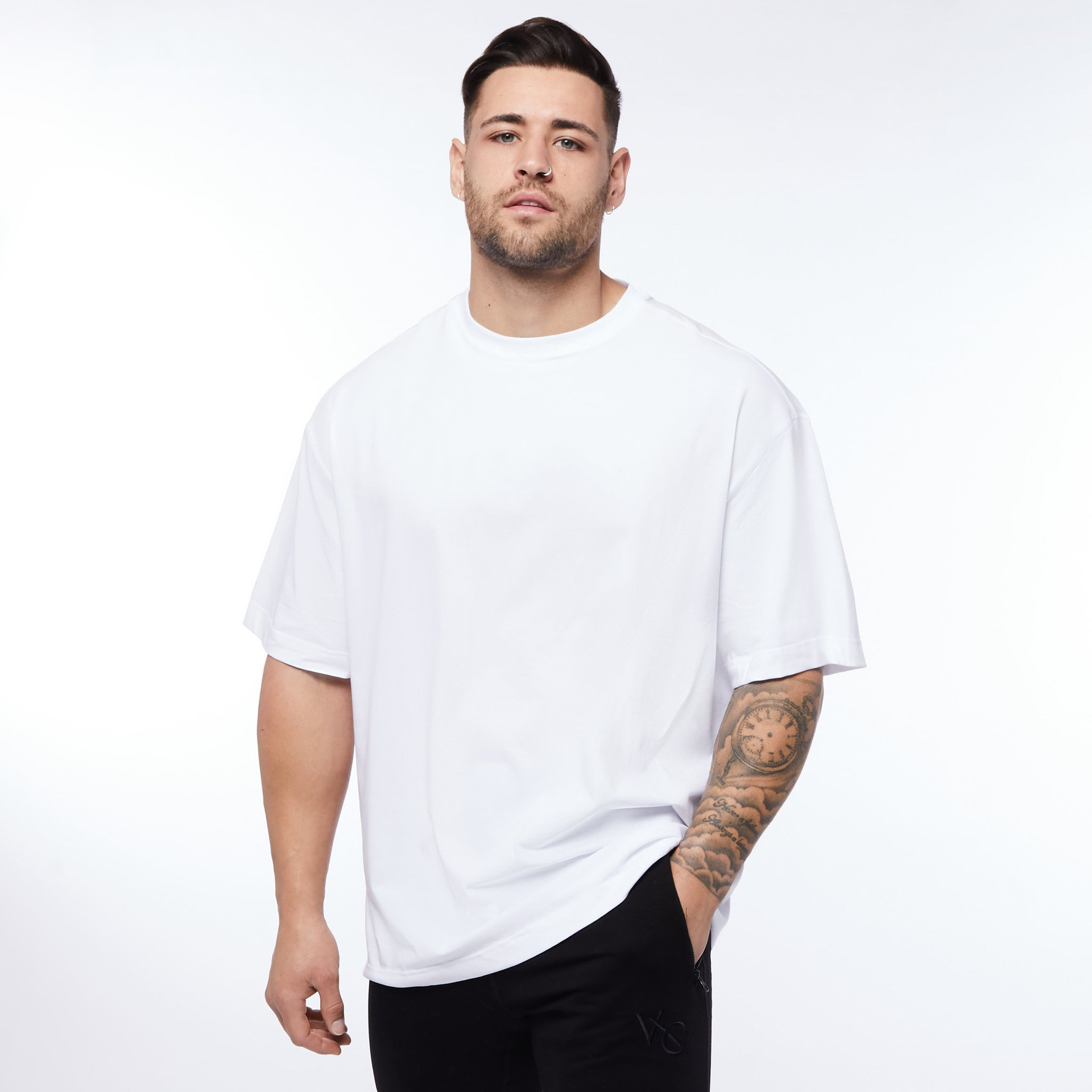 Men's Relaxed Fit Round Neck T-Shirt TX112