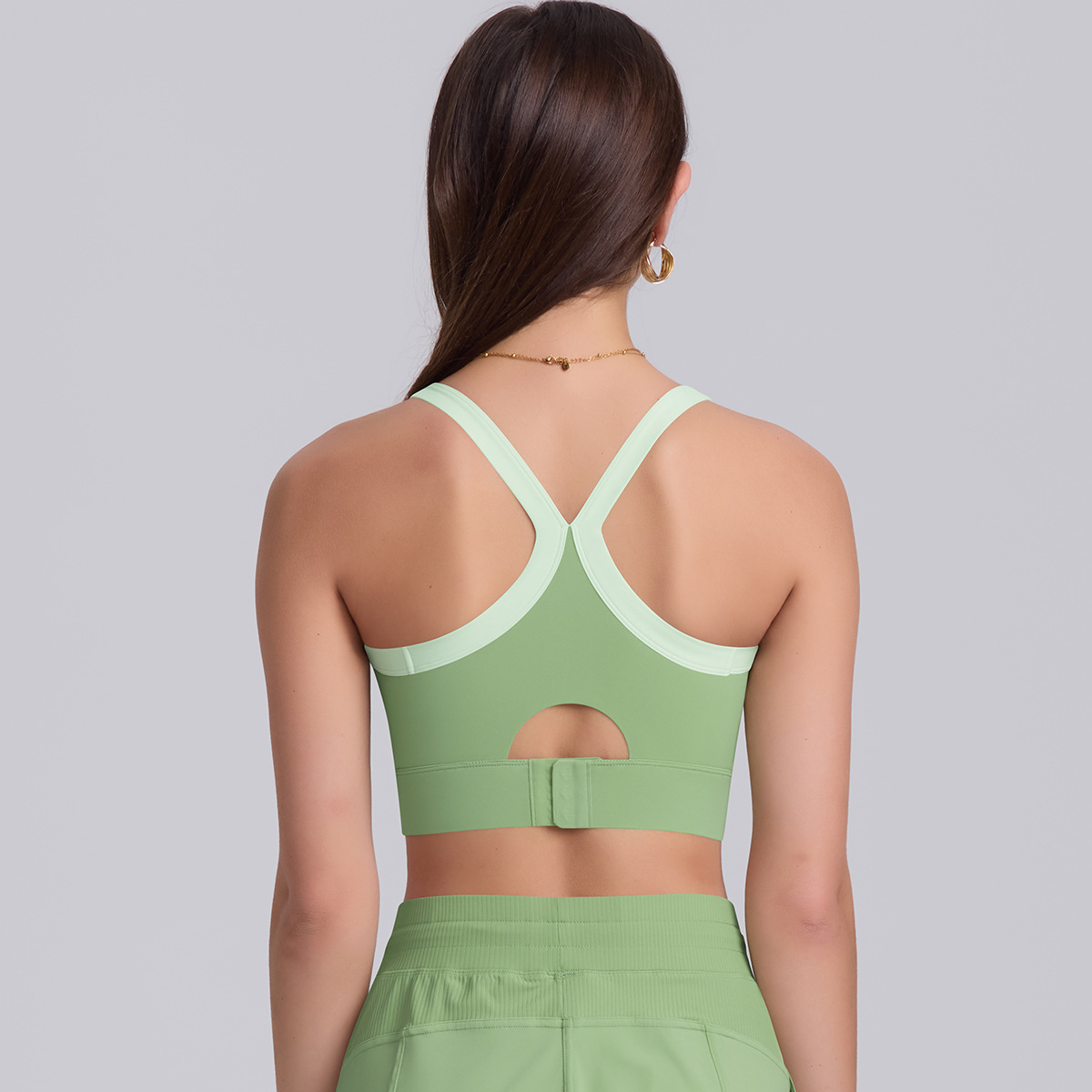 All-in-One Naked-feeling Sports Bra Fitness Vest 7044
