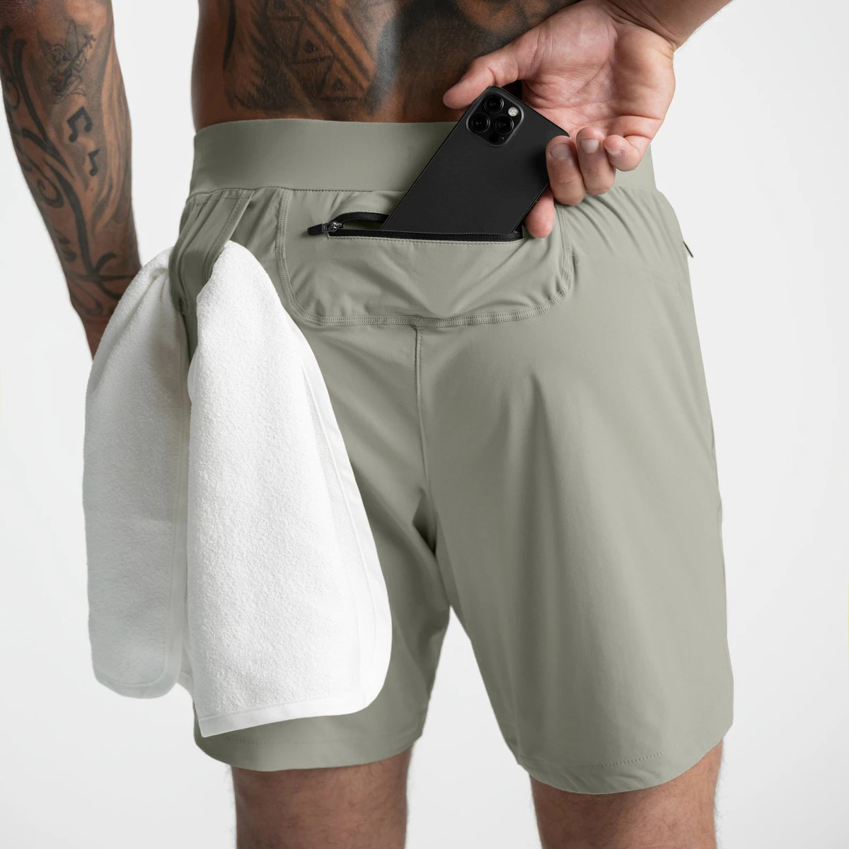 Men's Single - Layer Woven Shorts DK887