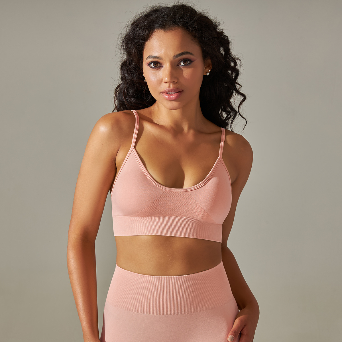  Strapless Shockproof Push-Up Fitness Vest 6606