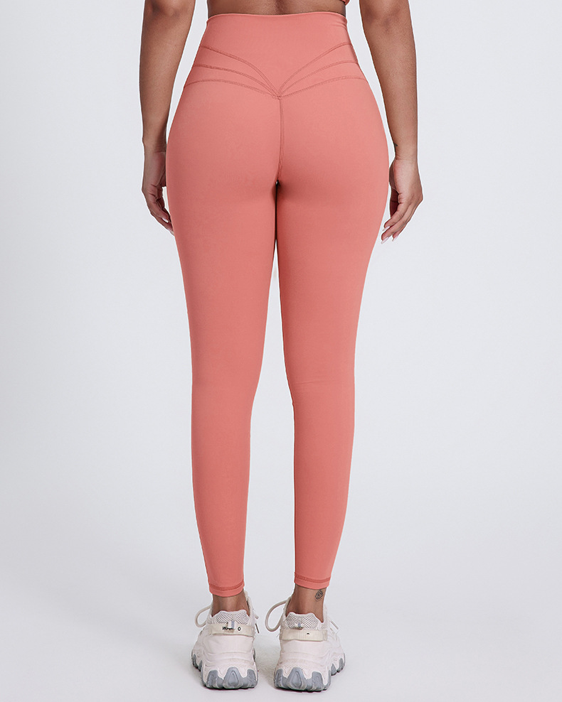 Tight-fitting Yoga Pants Without Embarrassing Lines With Pocket  High-waisted Fitness Leggings SKL-LQ5021