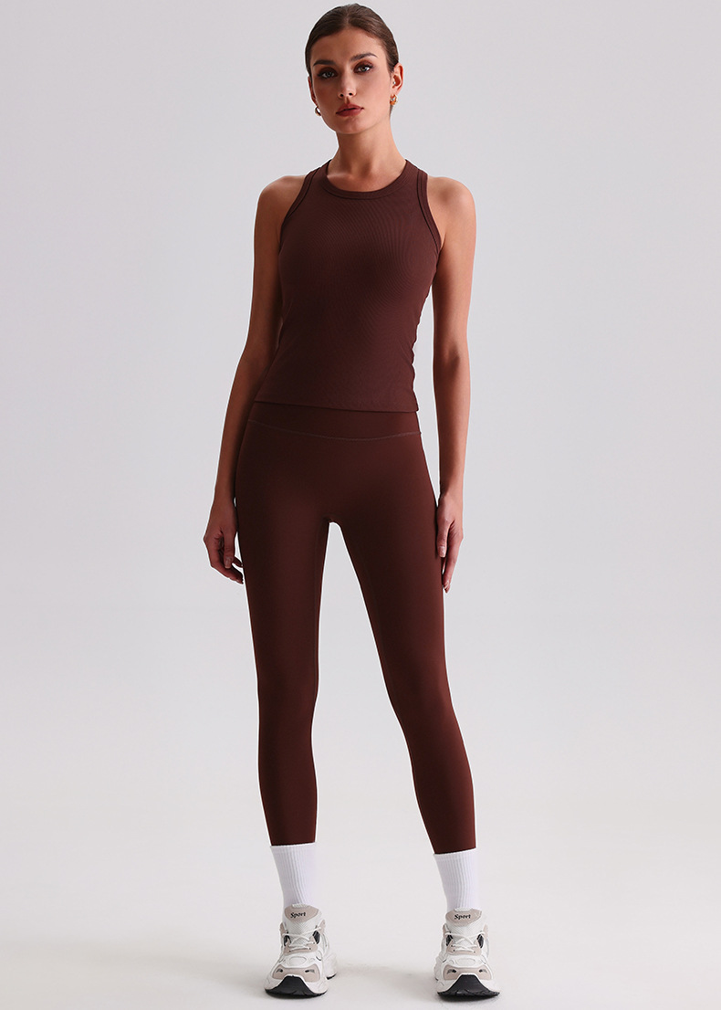  Ribbed I-shaped Beautiful Back Yoga Vest SKL-LQ7003