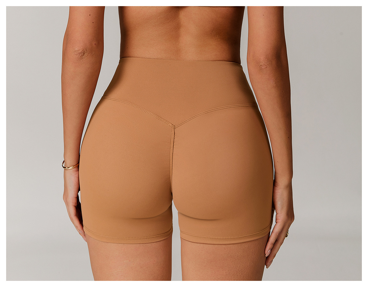 Soft Fabric  Classic Tummy Control Yoga Shorts 9172