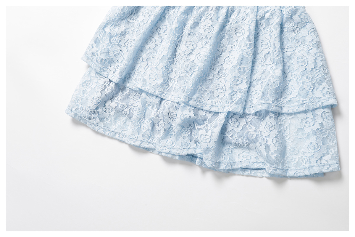 Lace Nude Feeling Yoga Skirt 9187