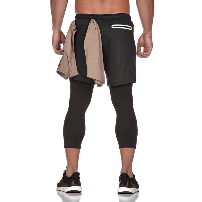 Men's 2-in-1 Quick-Dry Yoga Shorts DK137