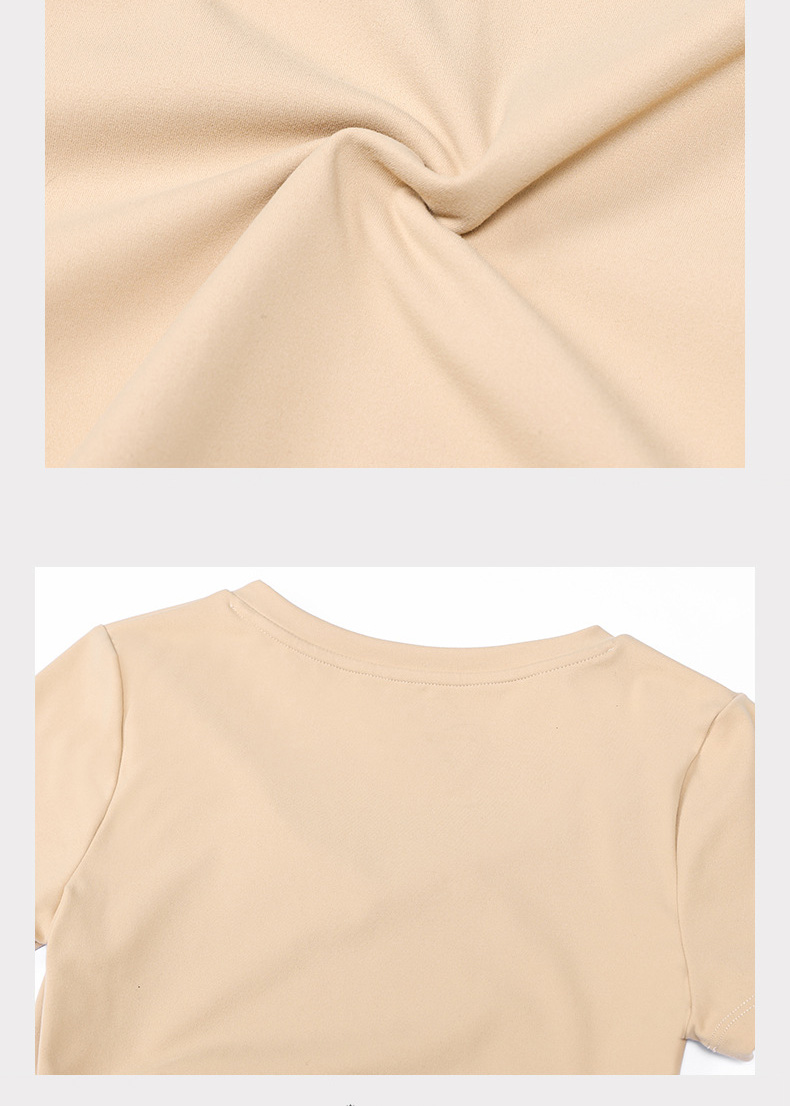 Quick-drying Yoga Wear T-shirt Short-sleeved Fitness Top SKL-LQ2199