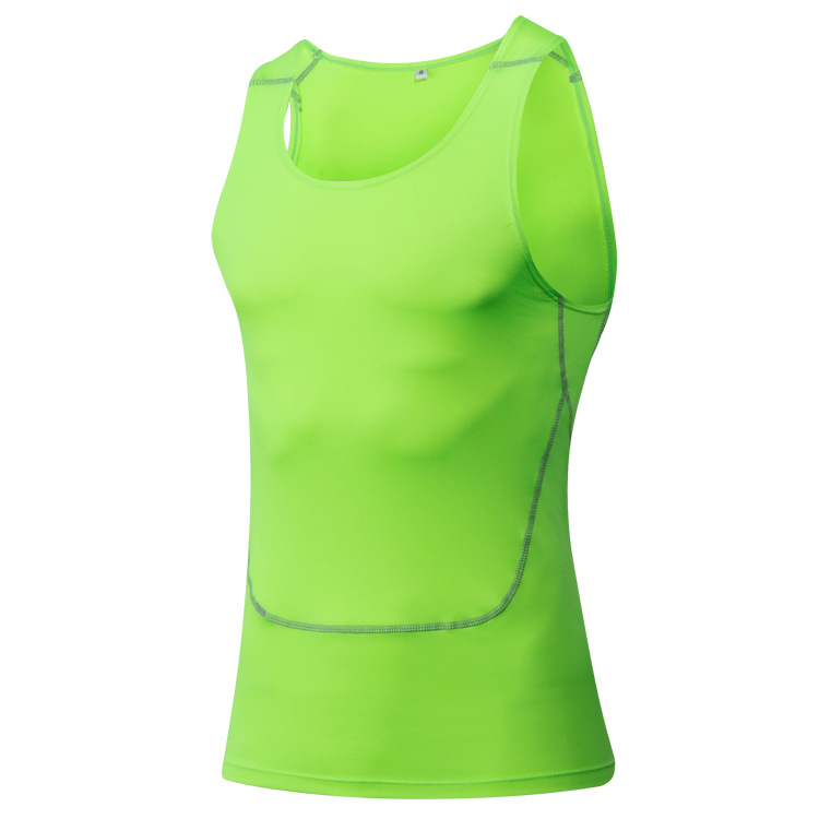 Men's Elastic, Sweat - Wicking & Quick - Dry Athletic Tank Tops 1006