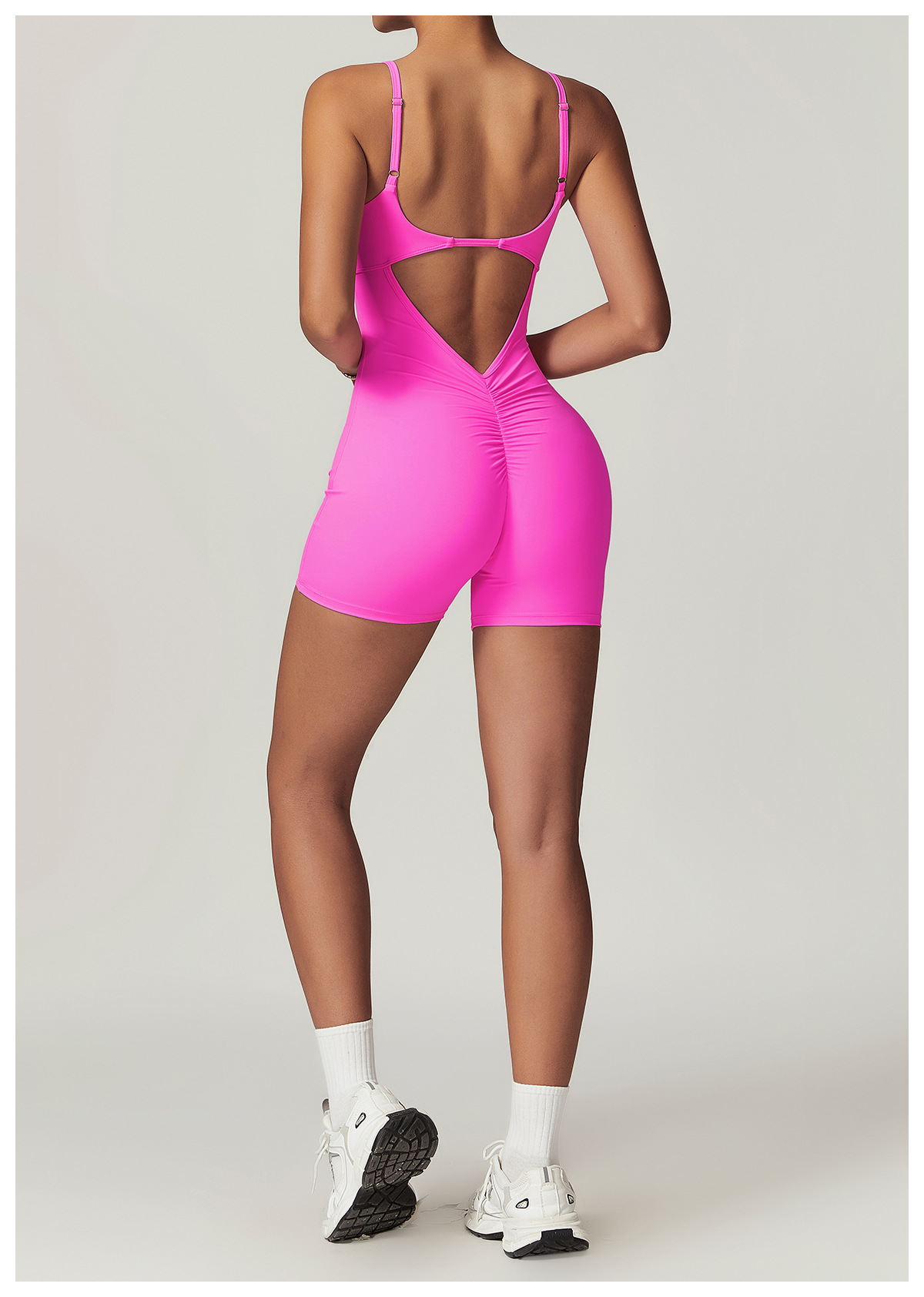 Butt Lifting Tight and Quick Dry One Piece Yoga Suit 8698