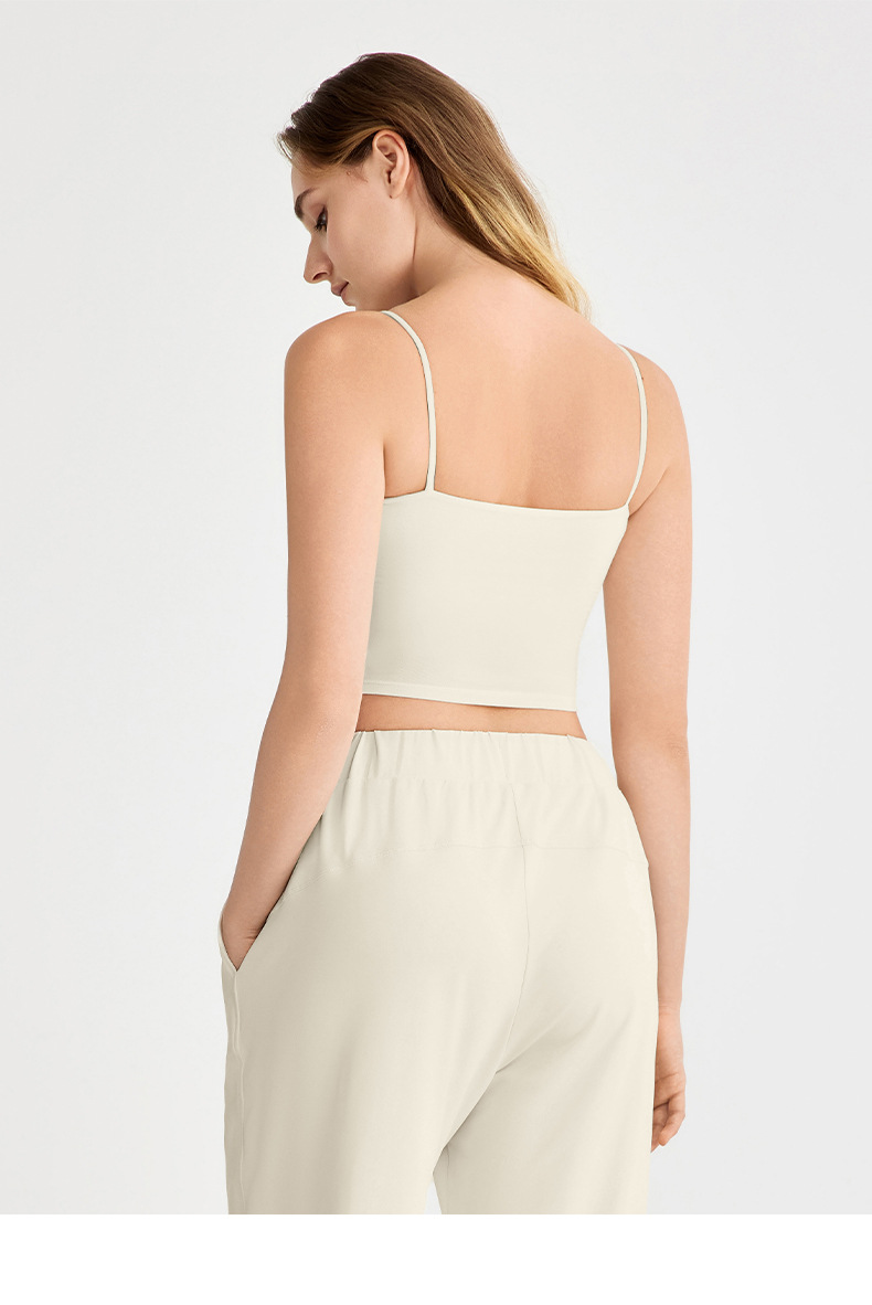 Simple Solid Color Yoga Sling Tank Top DWC115165