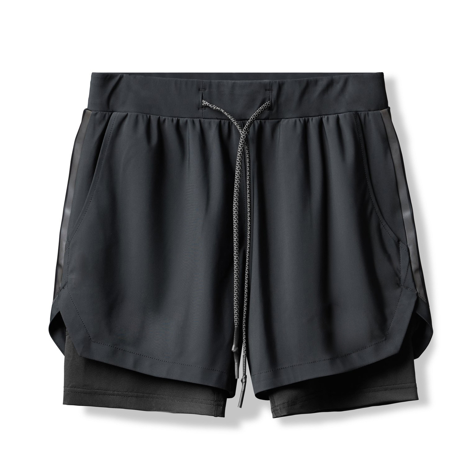 Men's Double-Layer Breathable Athletic Shorts DK36