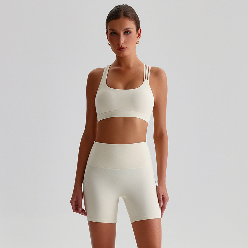  Sexy Sports Running And Fitness Suit Shorts Set SKL-LQ0135