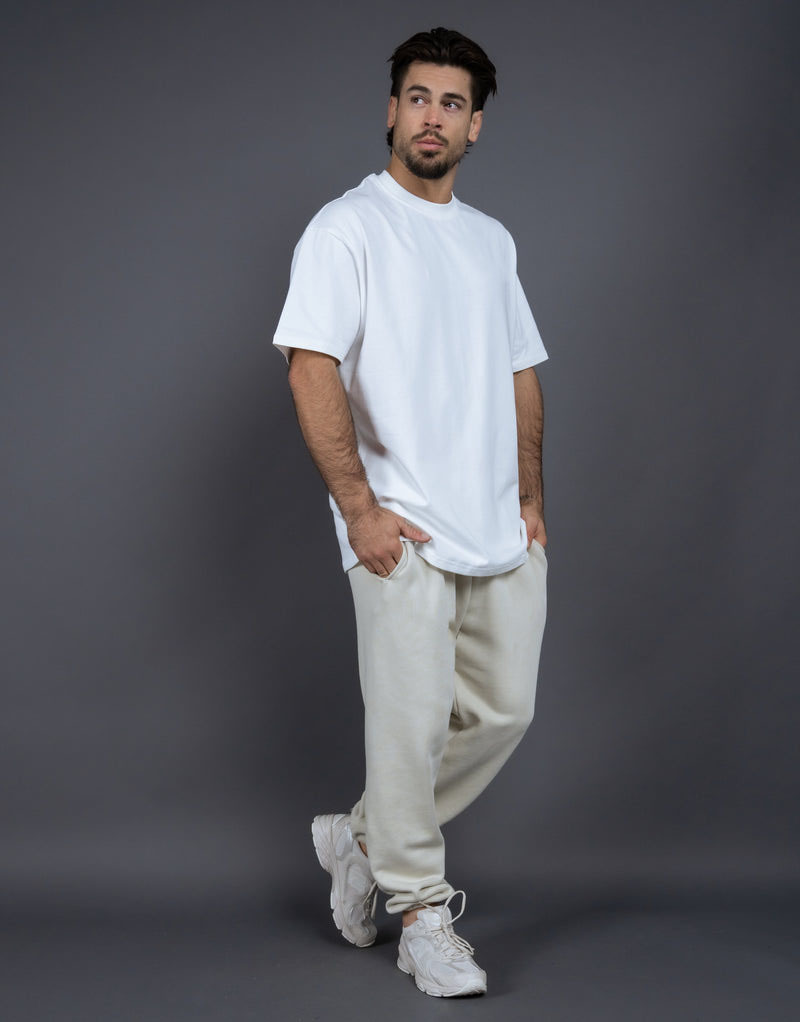  Men's Fleece-Lined Loose Fit Cuffed Long Pants CK822