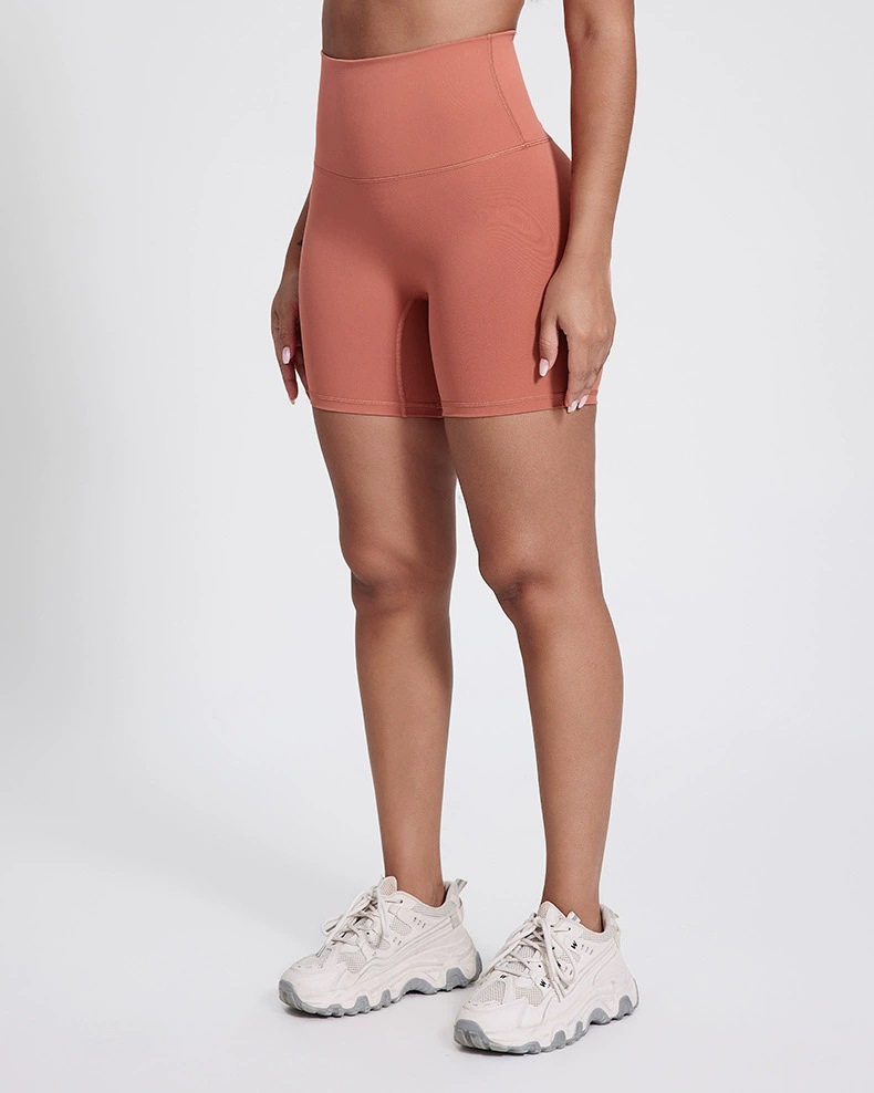 High-waisted Seamless Slimming Fitness Shorts SKL-LQ5031
