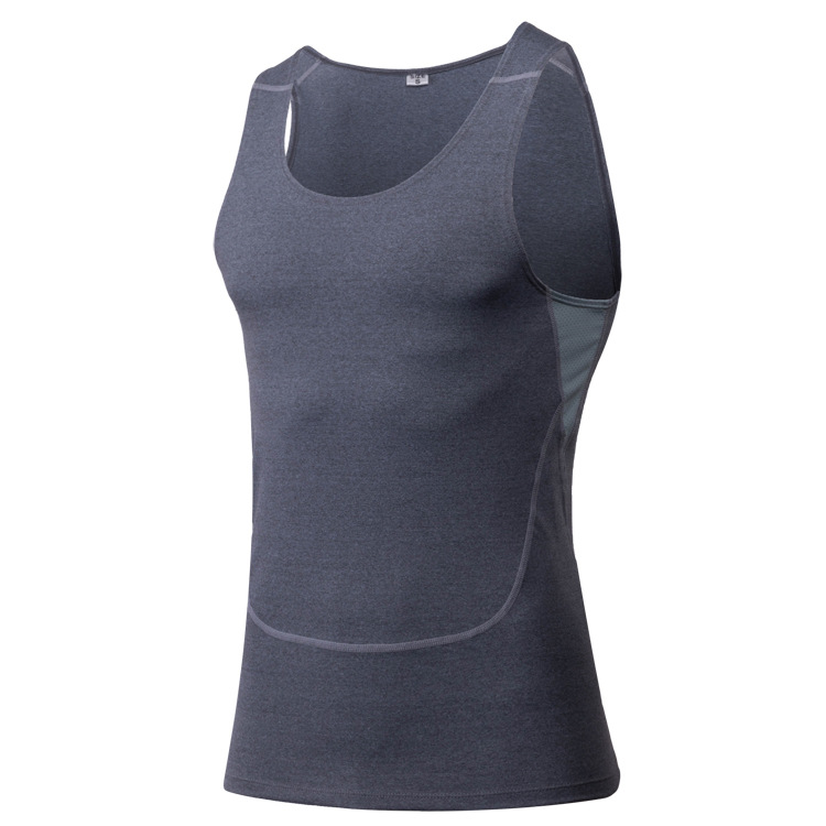 Men's Elastic, Sweat - Wicking & Quick - Dry Athletic Tank Tops 1006