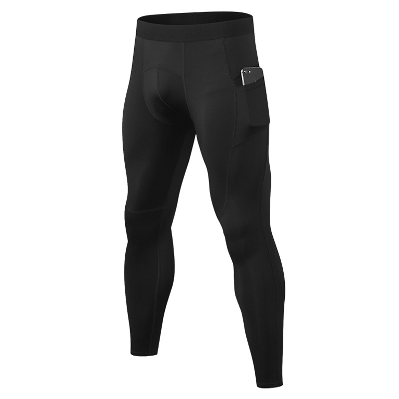 Men's High - Elastic Tight, Quick - Dry & Sweat - Wicking Sport Pants 01318