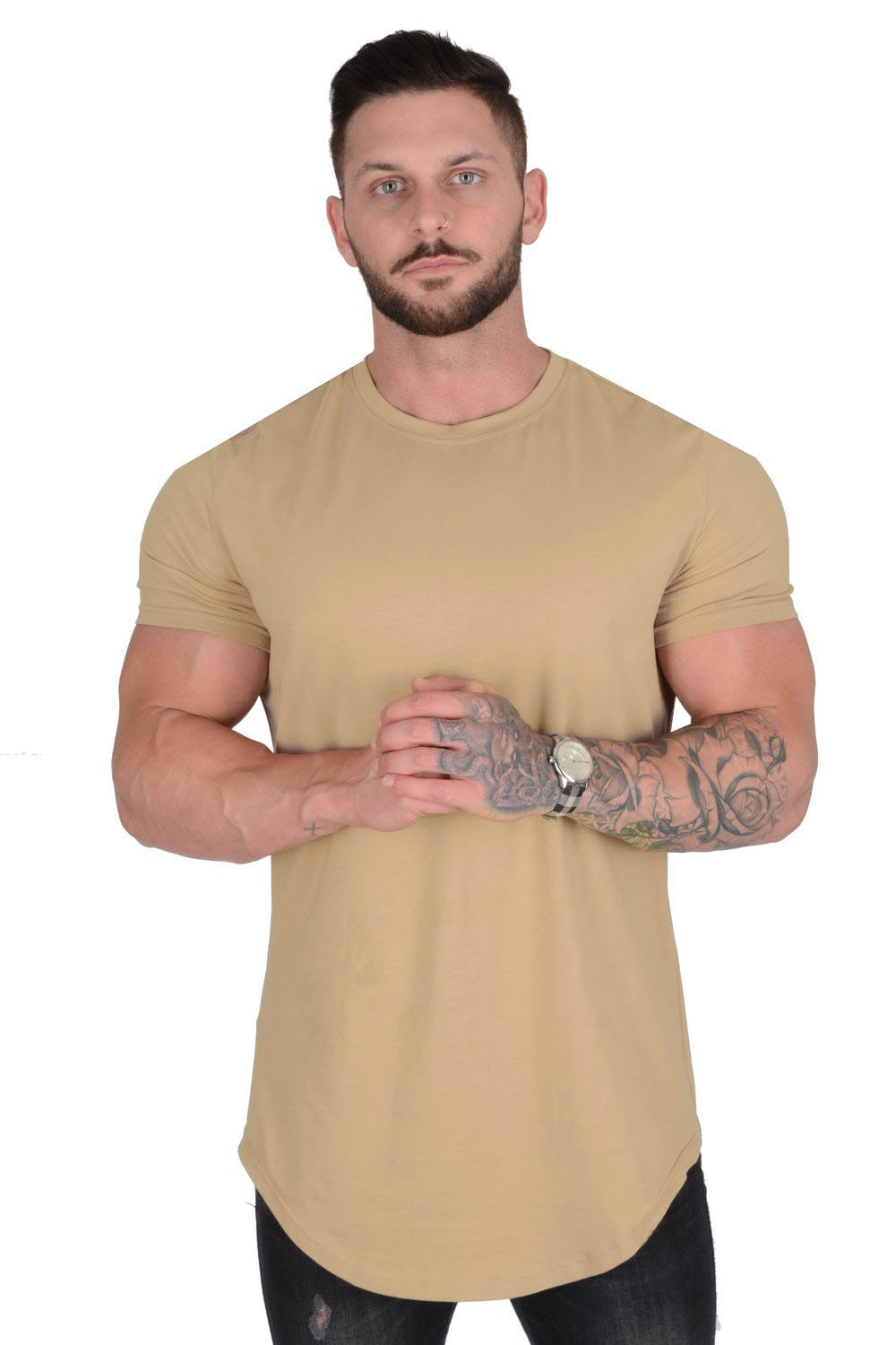 Men's Loose Fit Sports Short Sleeve T-Shirt TX115