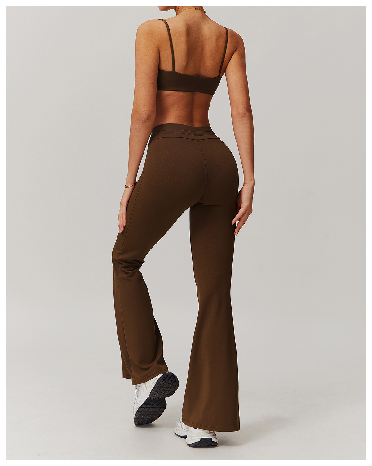 Off the shoulder Bra Yoga Set 5034