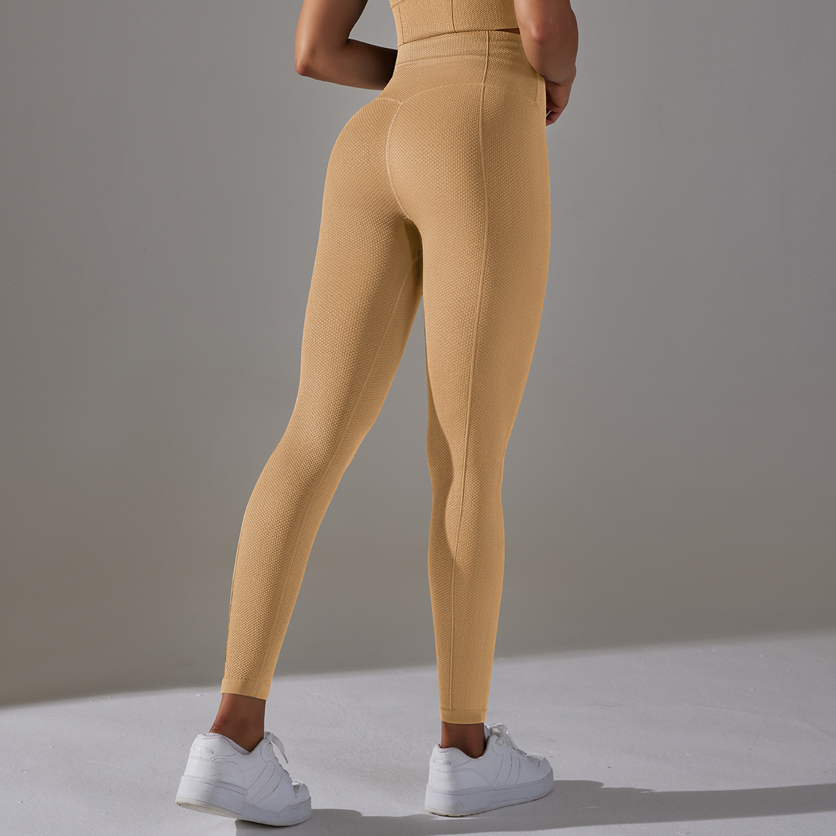  High-Waisted Tummy-Control Hip-Lifting Tight Yoga Pants 6621